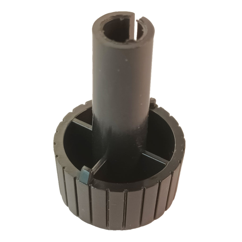 Through Panel Extension Knob for 6mm Splined Shaft T18 Pots 30mm Long 22mm Diameter