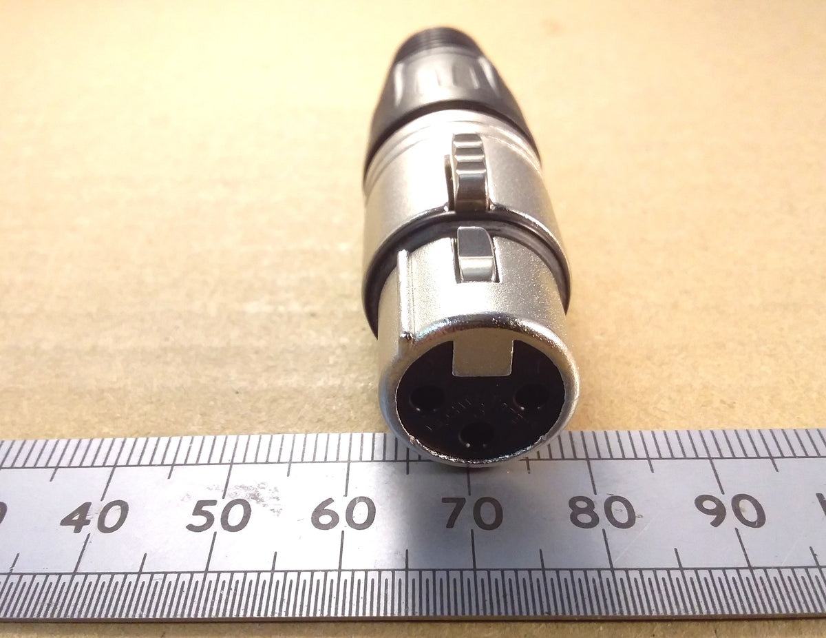 Neutrik 3 Pole XLR NC3FX Female Cable Line Socket Balanced Audio Connector