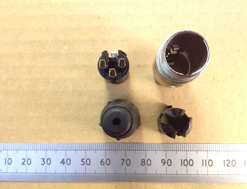 Neutrik 3 Pole XLR NC3FX Female Cable Line Socket Balanced Audio Connector