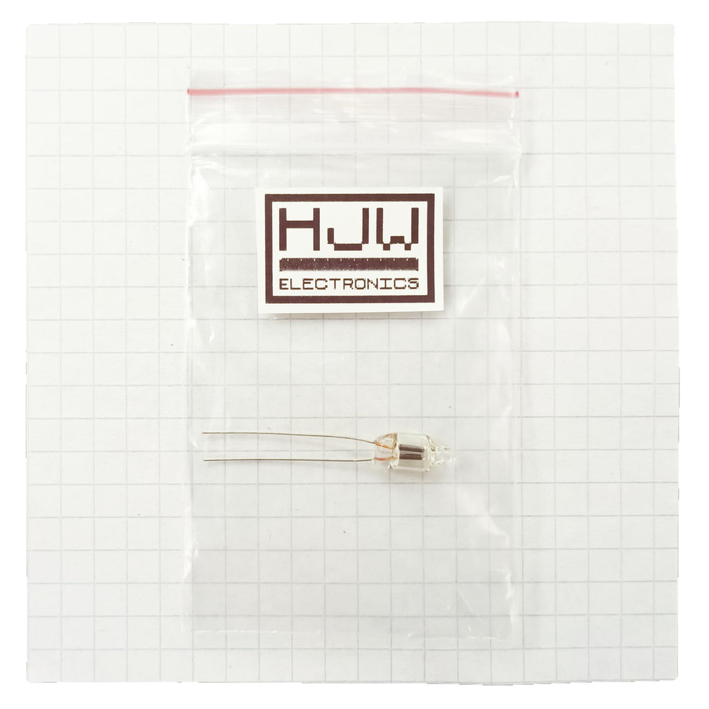 Miniature Neon Bulb 6mm Diameter Mains Indicator Cold Cathode Glow Lamp