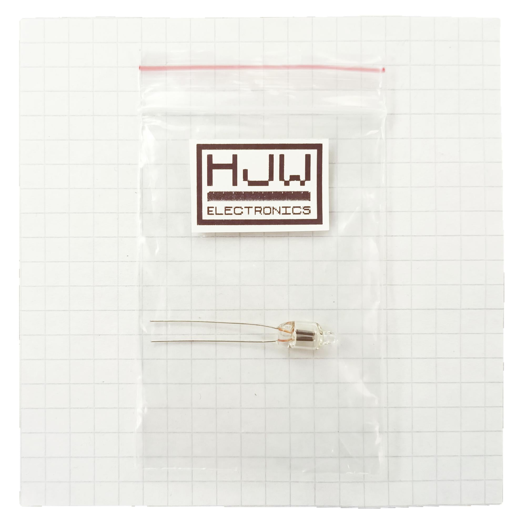 Miniature Neon Bulb 6mm Diameter Mains Indicator Cold Cathode Glow Lamp