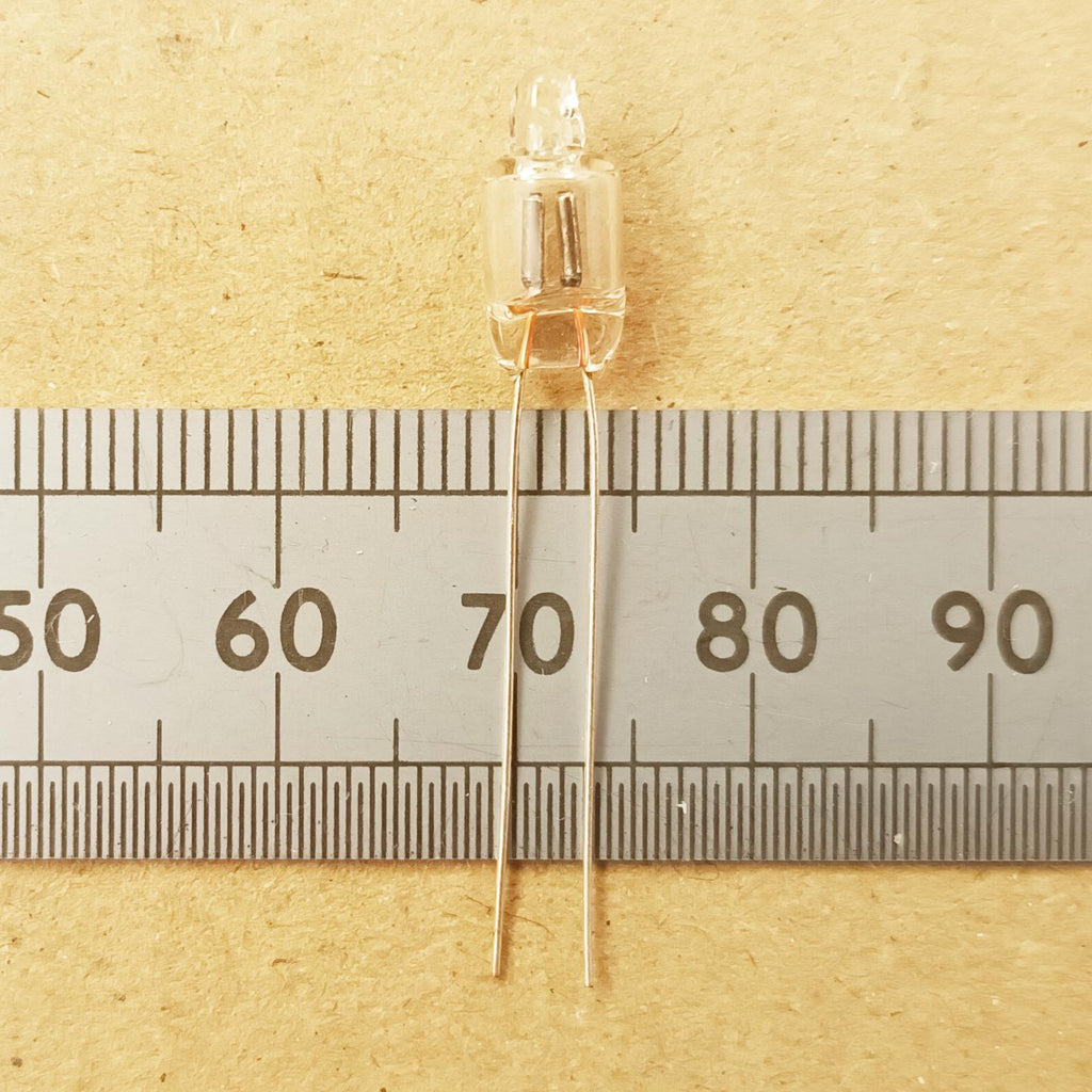 Miniature Neon Bulb 6mm Diameter Mains Indicator Cold Cathode Glow Lamp