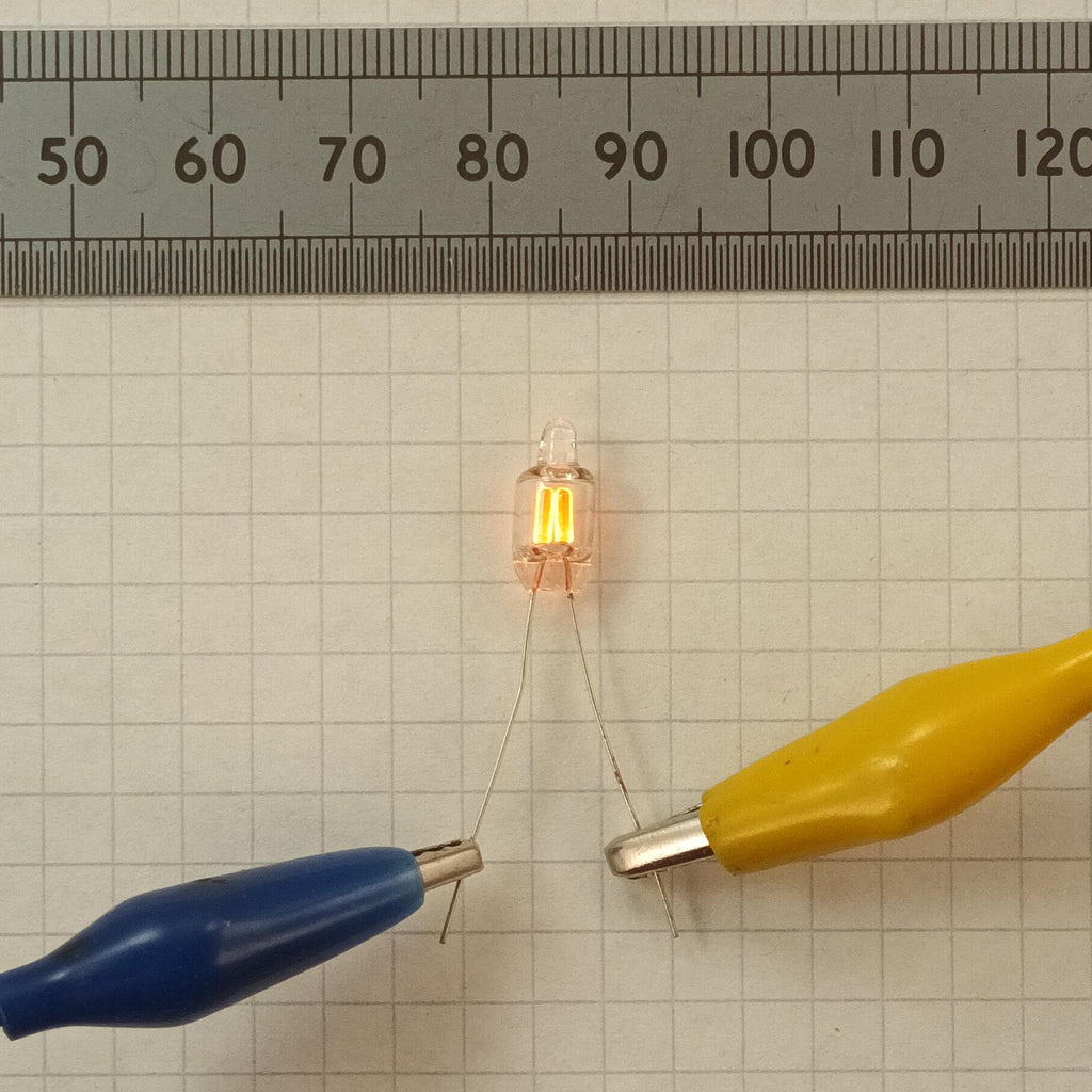 Miniature Neon Bulb 6mm Diameter Mains Indicator Cold Cathode Glow Lamp