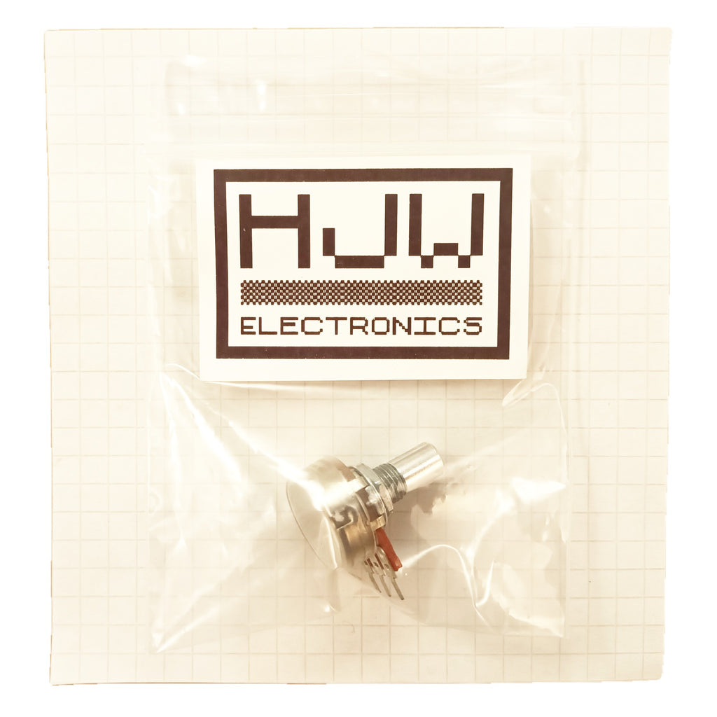 Logarithmic Audio Potentiometer 0.25" Quarter Inch Round Shaft A RSP63