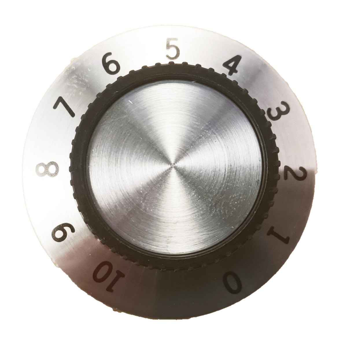 Aluminum Skirt Control Knob 37mm, 6.3mm Shaft, 0-10 Or Pointer Marking