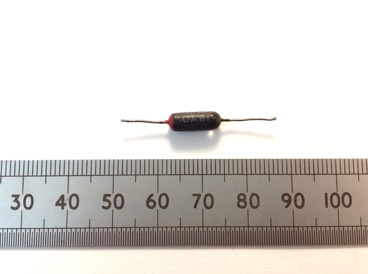 Mullard 0A81 Germanium Point Contact Crystal Set Diode Tested OA81