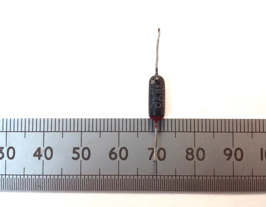 Mullard 0A81 Germanium Point Contact Crystal Set Diode Tested OA81