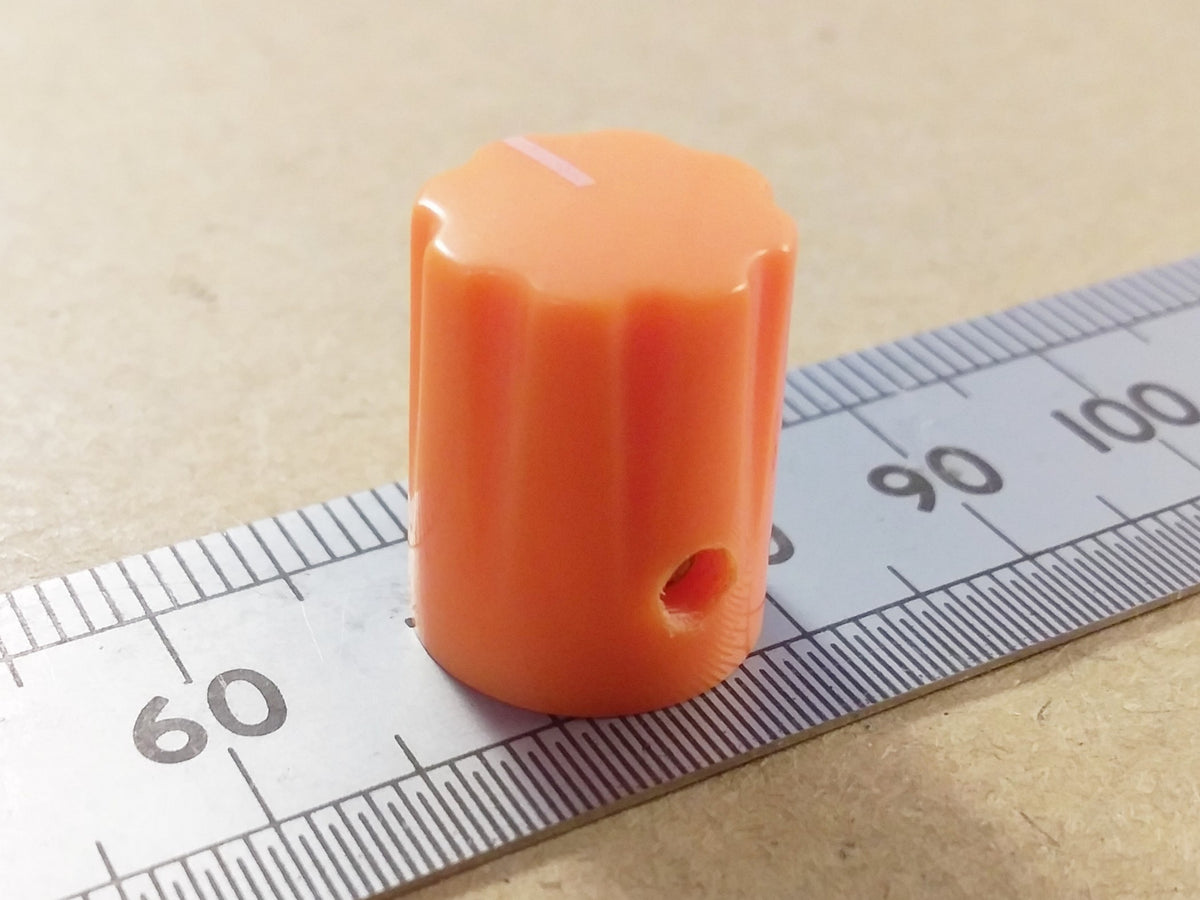 Control Knob For Quarter Inch Round or 6mm Splined Shafts 13mm 1900h