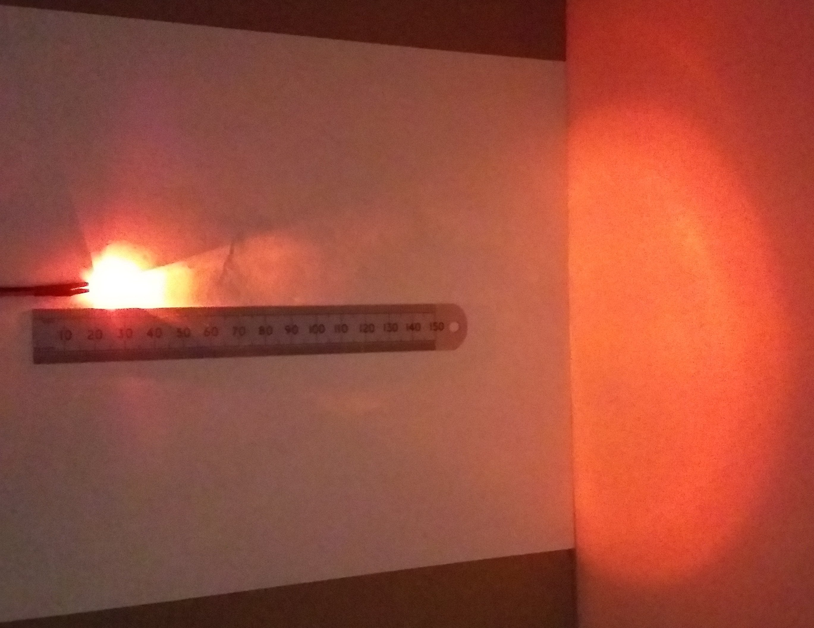 Flashing Pre-Wired LED 3mm 12V Volt Clear High Brightness