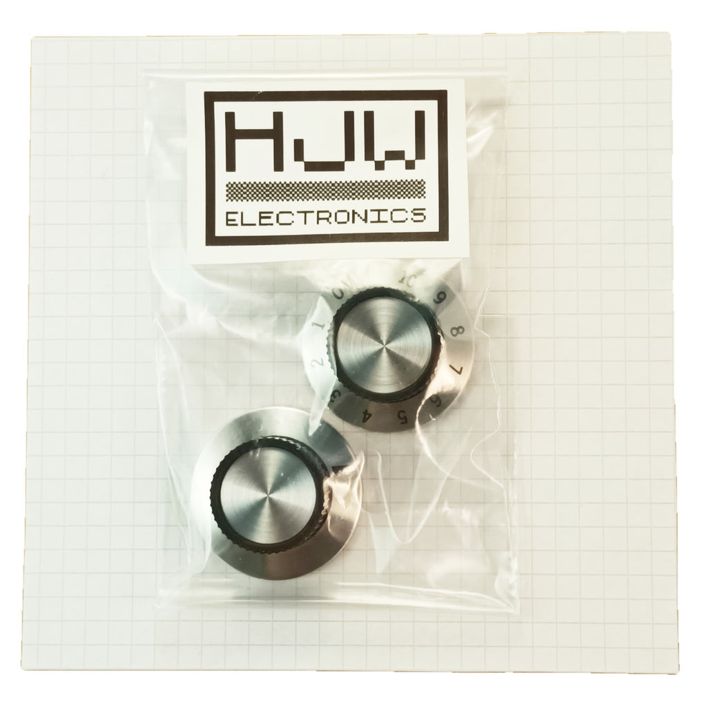 Aluminum Skirt Control Knob 37mm, 6.3mm Shaft, 0-10 Or Pointer Marking