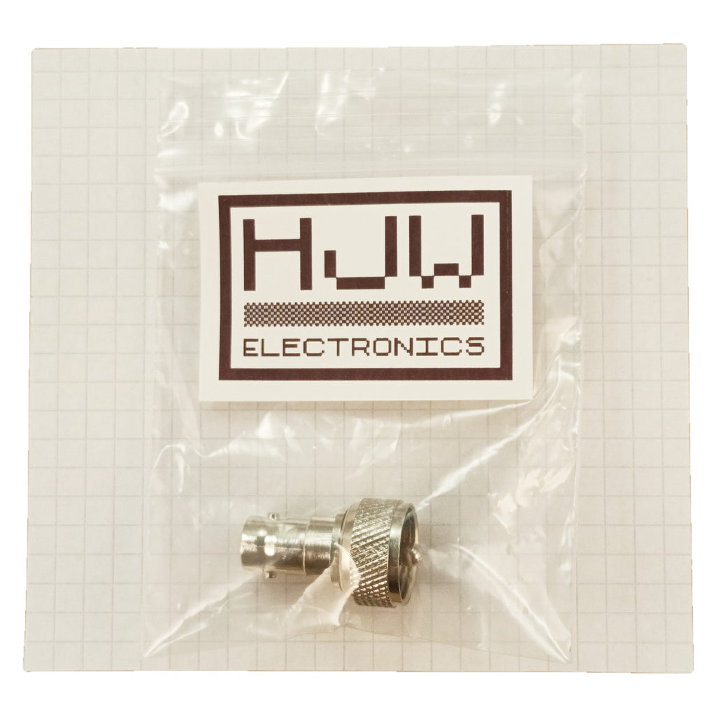 PL259 CB Radio Male Plug to BNC Female Socket Adapter 50 Ohm Coaxial