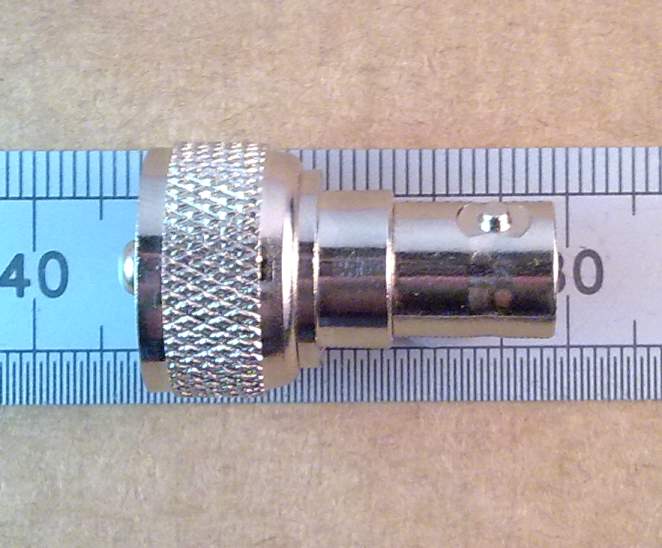 PL259 CB Radio Male Plug to BNC Female Socket Adapter 50 Ohm Coaxial