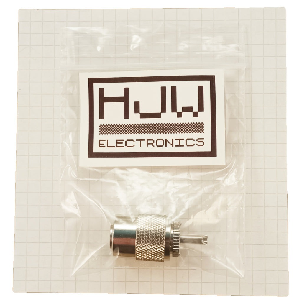 PL259 CB Radio Standard Coaxial Connector Plug For 5mm RG58 Co-ax Cable