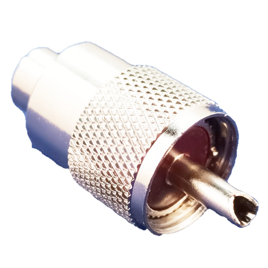 PL259 CB Radio Standard Coaxial Connector Plug For 5mm RG58 Co-ax Cable