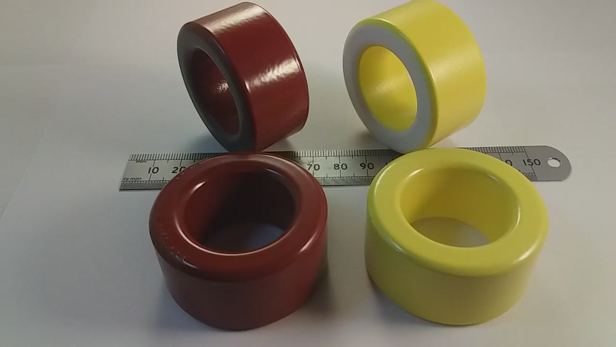 T200-B Iron Powder Toroid Inductor Core Amidon Micrometals Toroidal Coil Form T-200-B