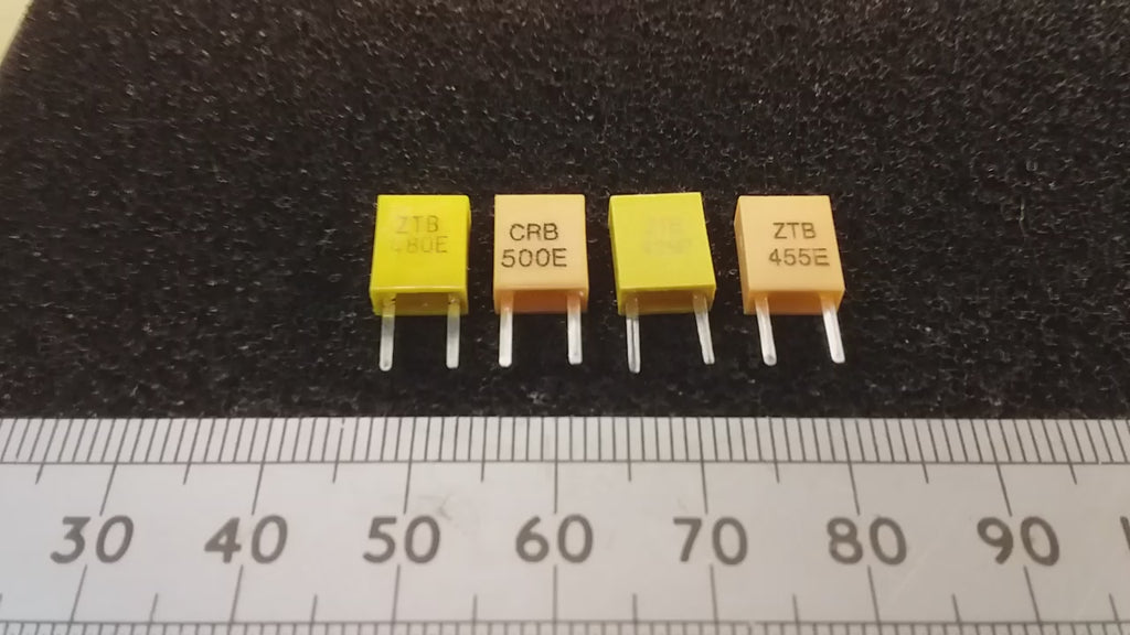 Ceramic Resonator IF 429kHz 455kHz 480kHz Or 500kHz ZTB CRB Series