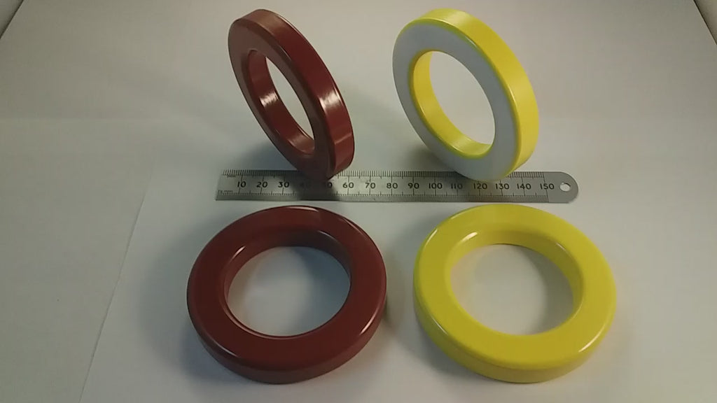 T300 Iron Powder Toroid Radio Inductor Core Amidon Micrometals Toroidal Coil Form T-300