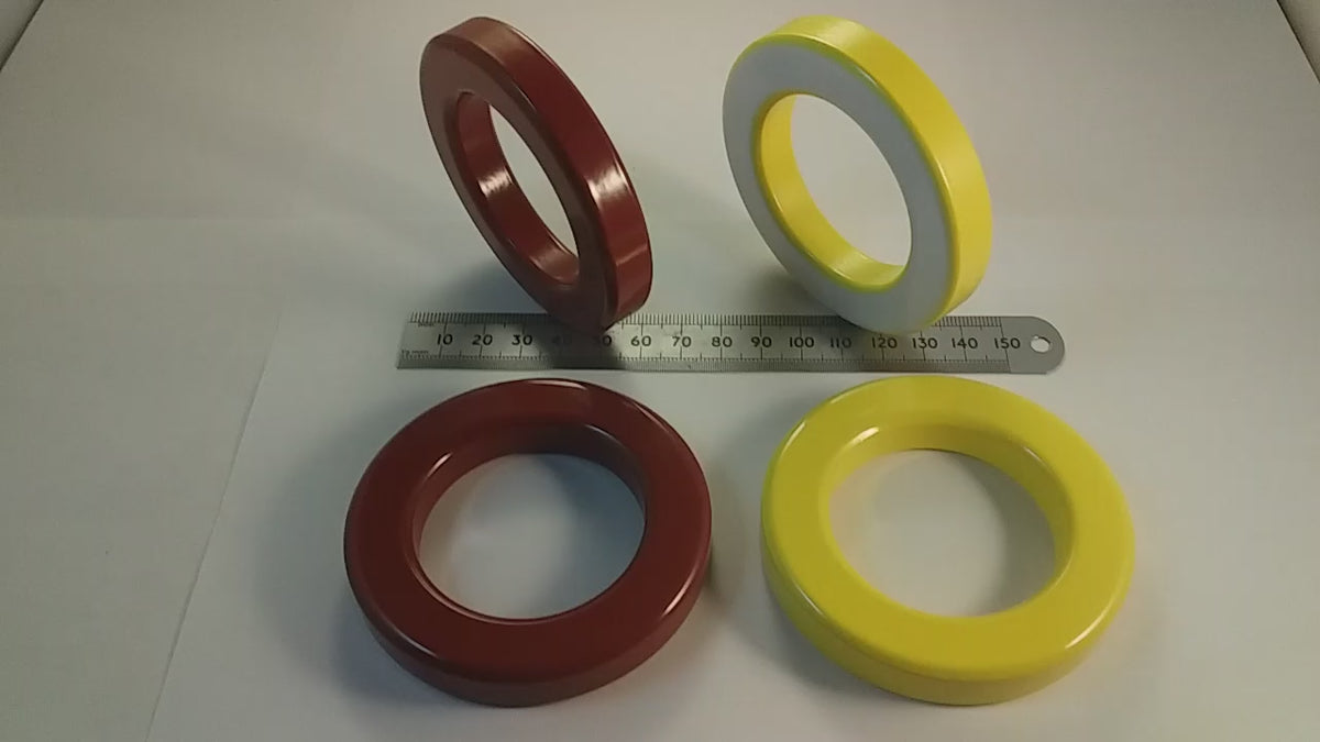 T300 Iron Powder Toroid Radio Inductor Core Amidon Micrometals Toroidal Coil Form T-300
