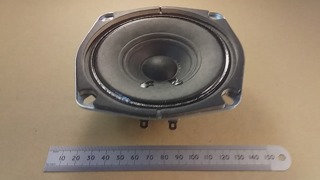 Round Loudspeaker 4 Watt 8 Ohm 120 x 120mm Replacement Car Radio Speaker