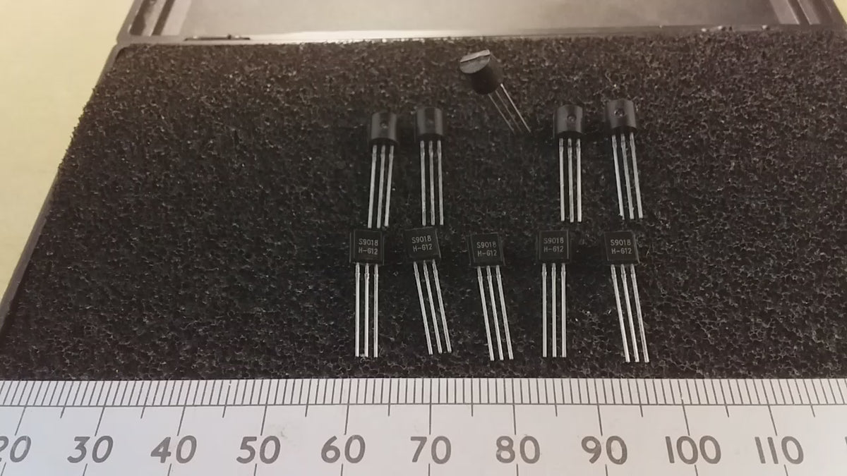 SS9018 Transistor VHF RF NPN Bipolar Mixer Oscillator Amplifier Fairchild SS9018HBU