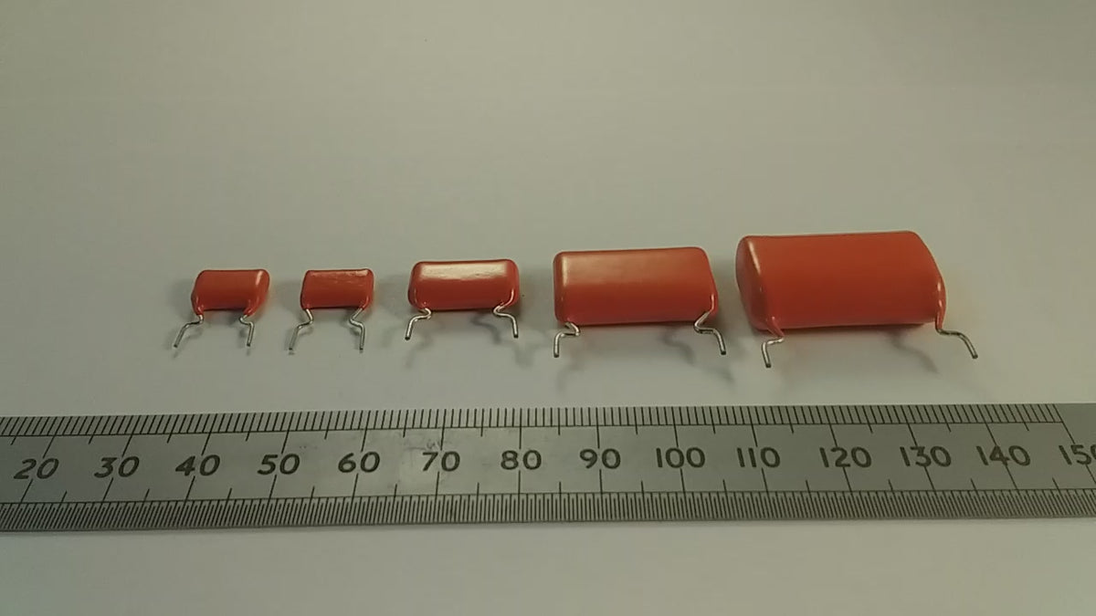 Capacitor Orange Drop Metalised Polyester Film MKT368