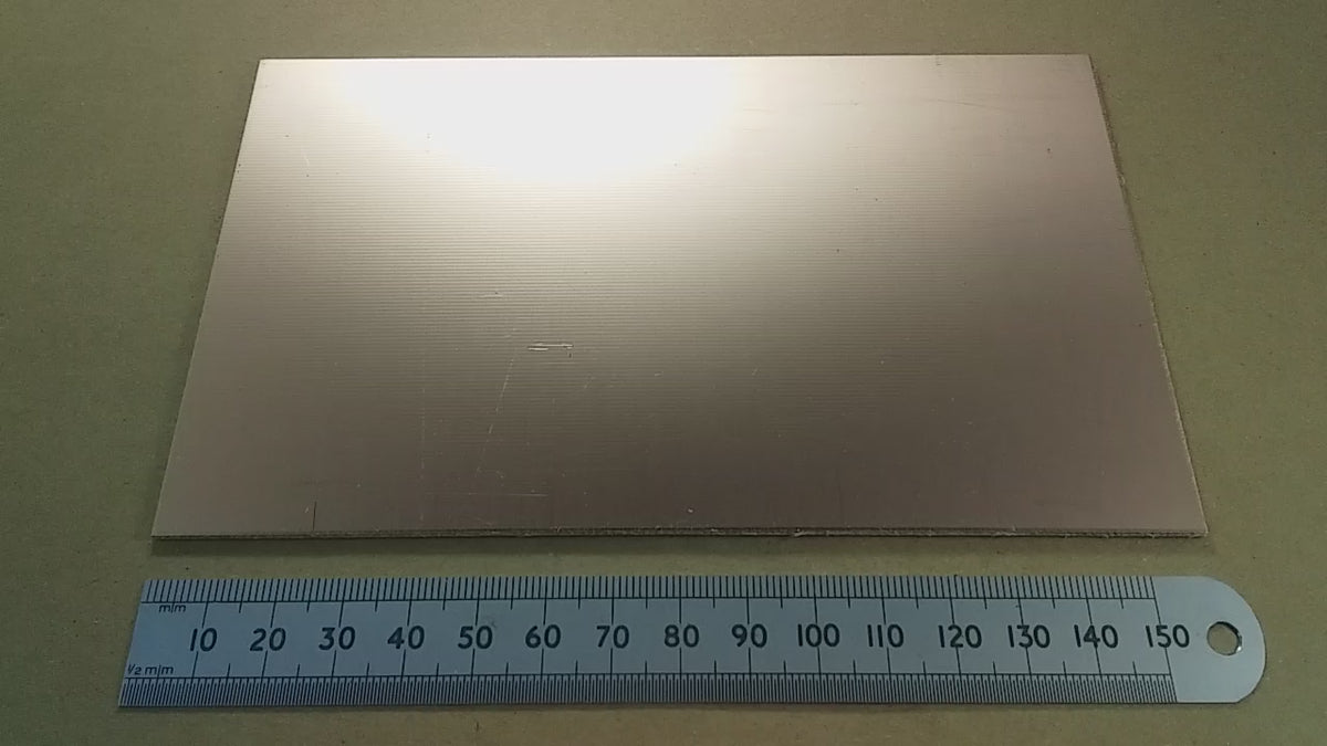FR4 100 By 160mm Double Sided Copper Clad Circuit Board Fibreglass PCB Material