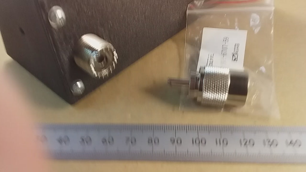 PL259 CB Radio Standard Coaxial Connector Plug For 5mm RG58 Co-ax Cable