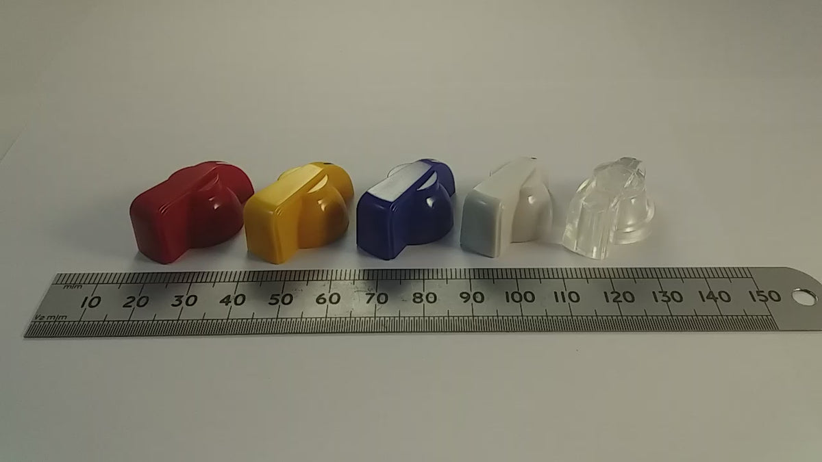 Control Knob Chicken Head Pointer For 6mm T18 Splined Shaft Potentiometers