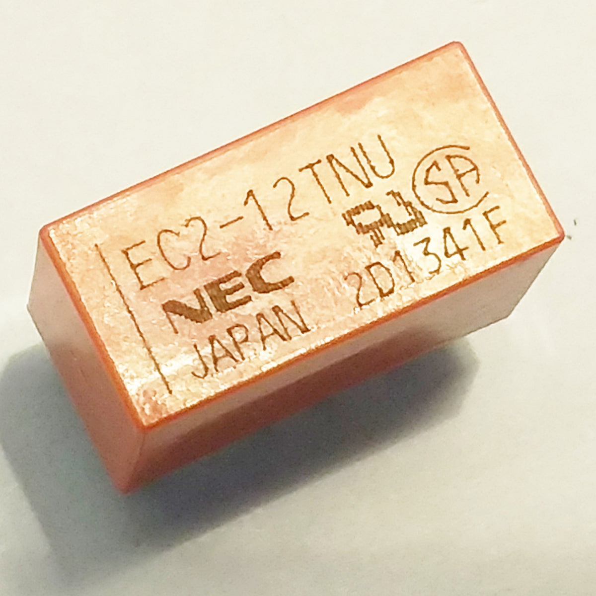 Latching Relay EC2 Low Current Coil Gold Alloy Contact DPDT 250V 2A 3V 5V or 12V Coils