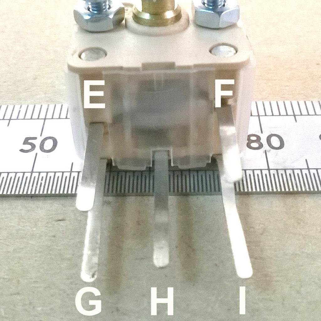 4 Gang AM FM Variable Capacitor 266pF 20pF X2 With Screws