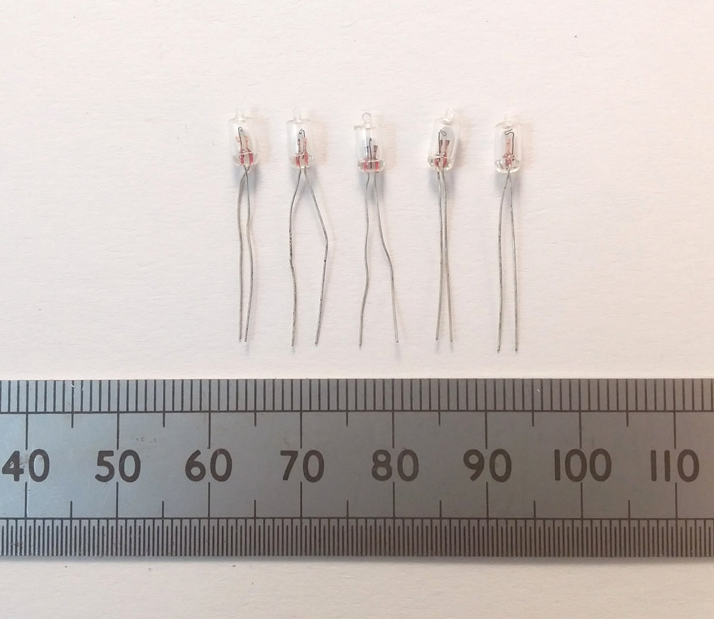 3mm 6V Low Current Grain of Wheat Light Bulb 16mA 0.1 Watt VDR