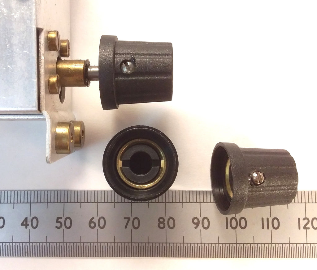 Volume Control Knob 19mm with Movable Pointer Cap For 4mm Round Shaft K21 R40S