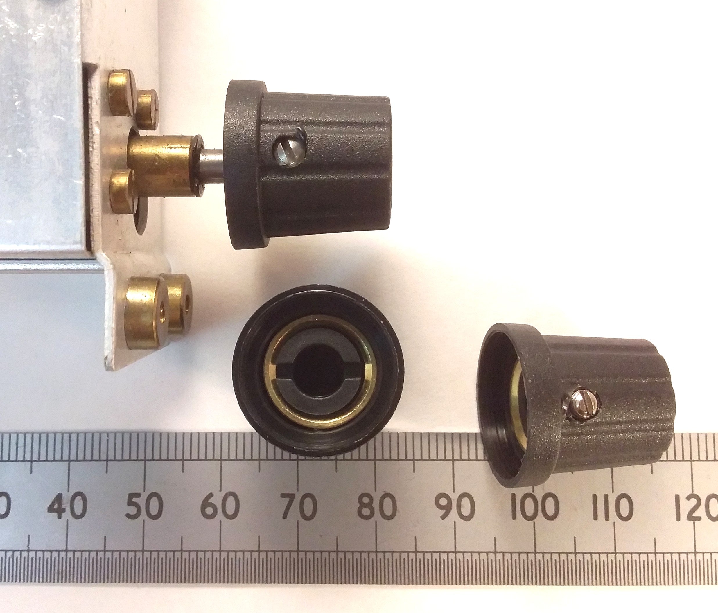 Volume Control Knob 19mm with Movable Pointer Cap For 4mm Round Shaft K21 R40S