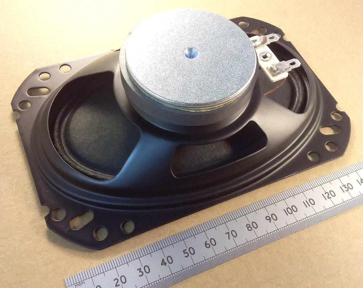 4 Watt 8 Ohm Elliptical Loudspeaker, 6 X 4 155mm x 105mm Replacement Oval Radio Speaker 8R 4W