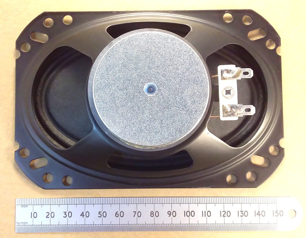 4 Watt 8 Ohm Elliptical Loudspeaker, 6 X 4 155mm x 105mm Replacement Oval Radio Speaker 8R 4W