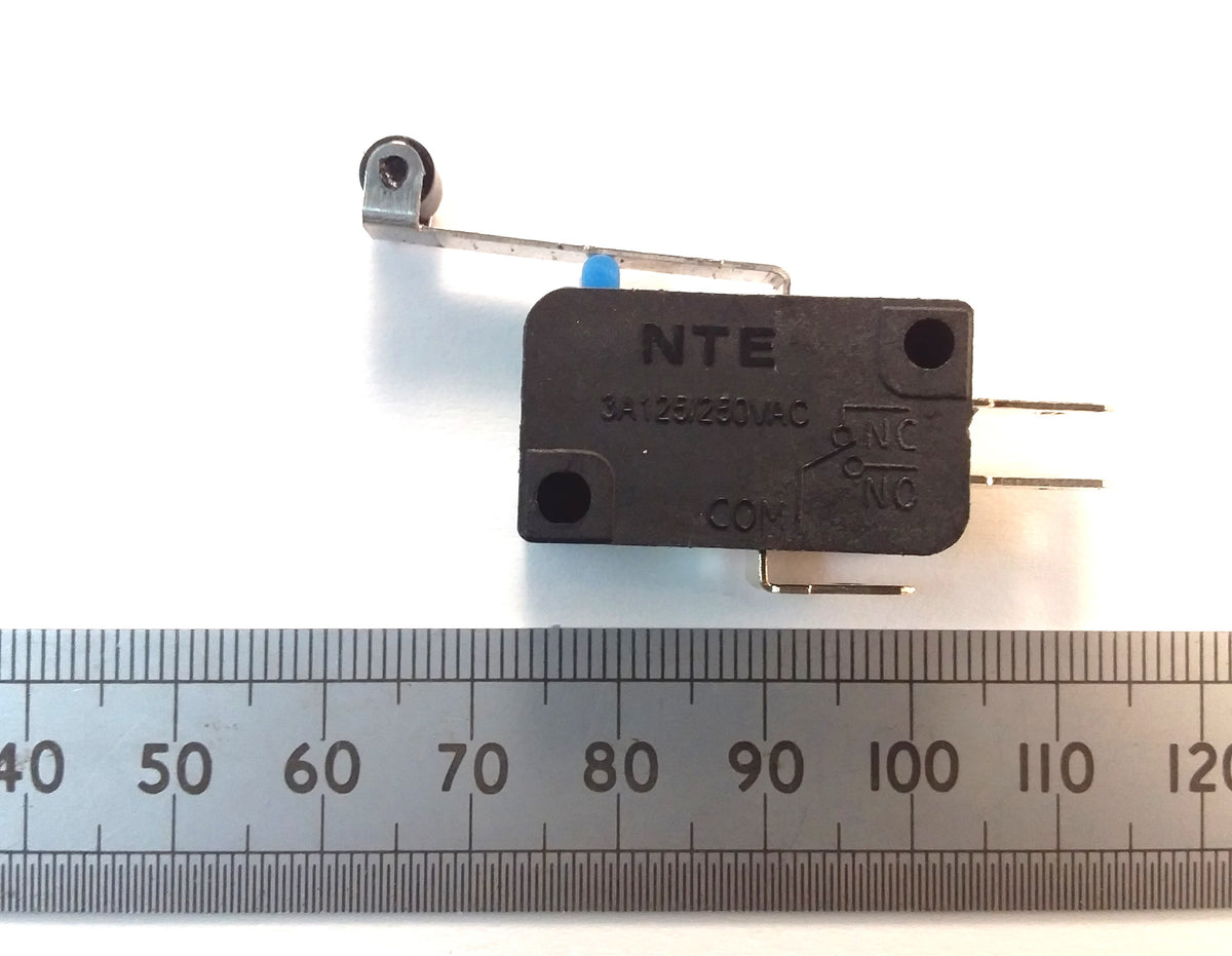 Microswitch SPDT 3A 250V Button Lever Micro Alarm Switch