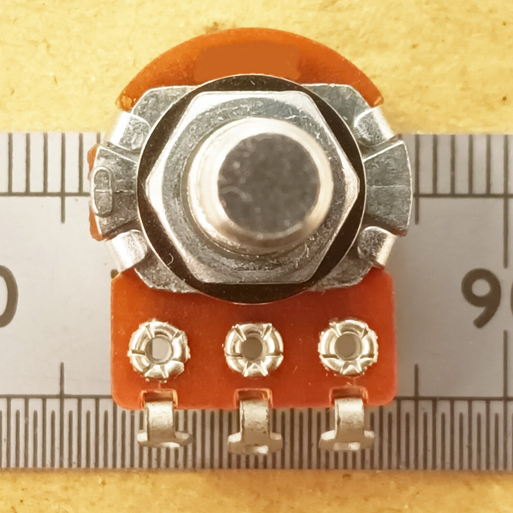 Potentiometer 6mm Round Shaft Reverse Log Solder Lug C RSL60