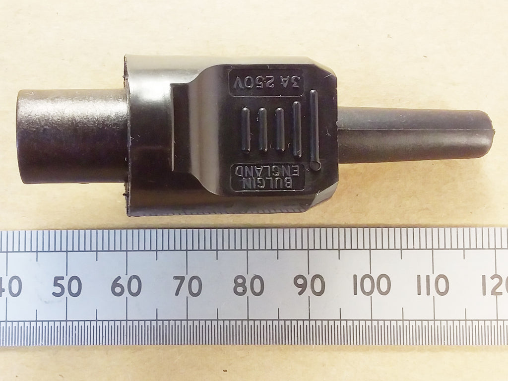 Bulgin Plug 3 Pin Line Socket Power Connector Mains Cable Inlet Hard Case