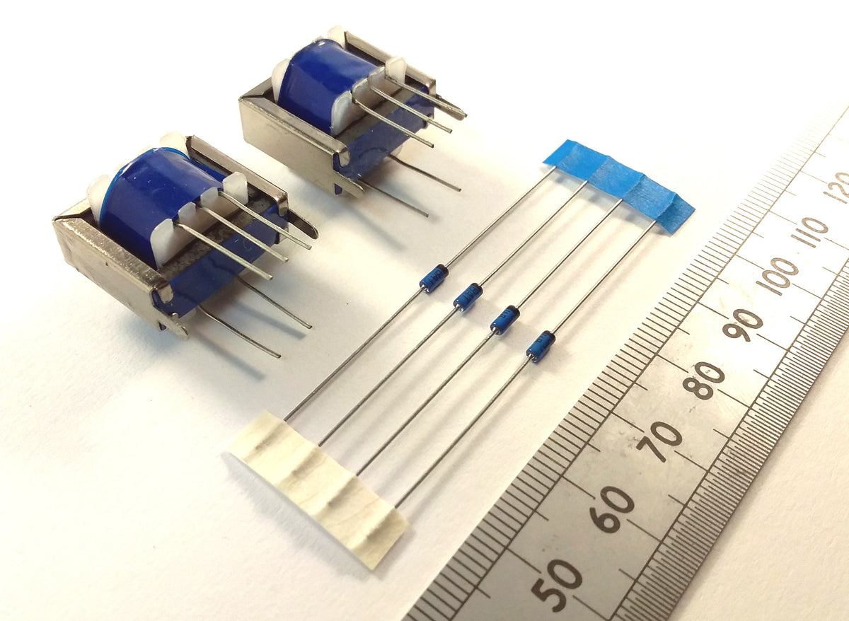 Passive Ring Modulator Kit LT44 Transformers And BAT48 Schottky Diodes