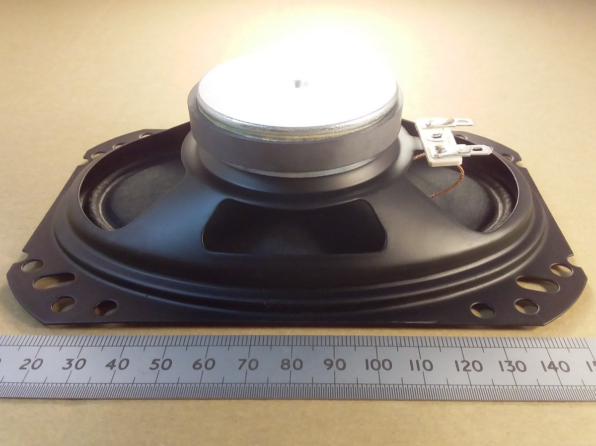 4 Watt 8 Ohm Elliptical Loudspeaker, 6 X 4 155mm x 105mm Replacement Oval Radio Speaker 8R 4W
