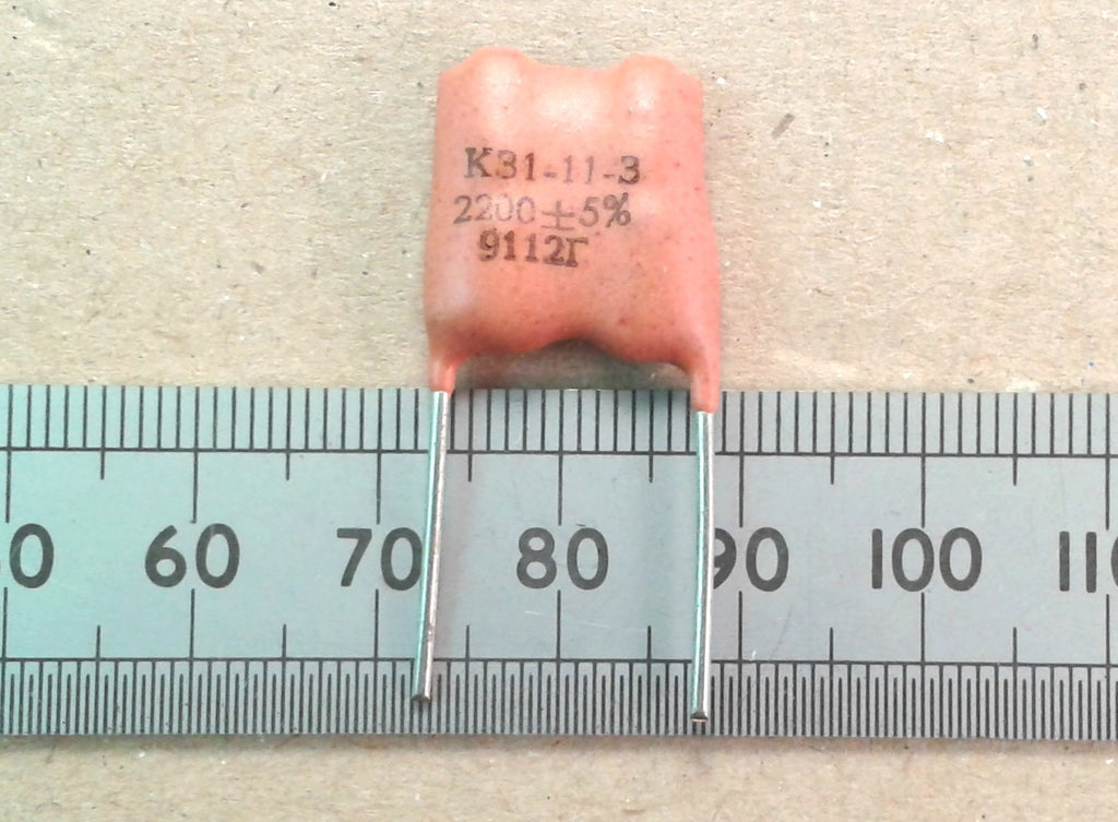 High Grade Silver Mica Soviet Military Radio Capacitors for Transmitter Filters and Audio