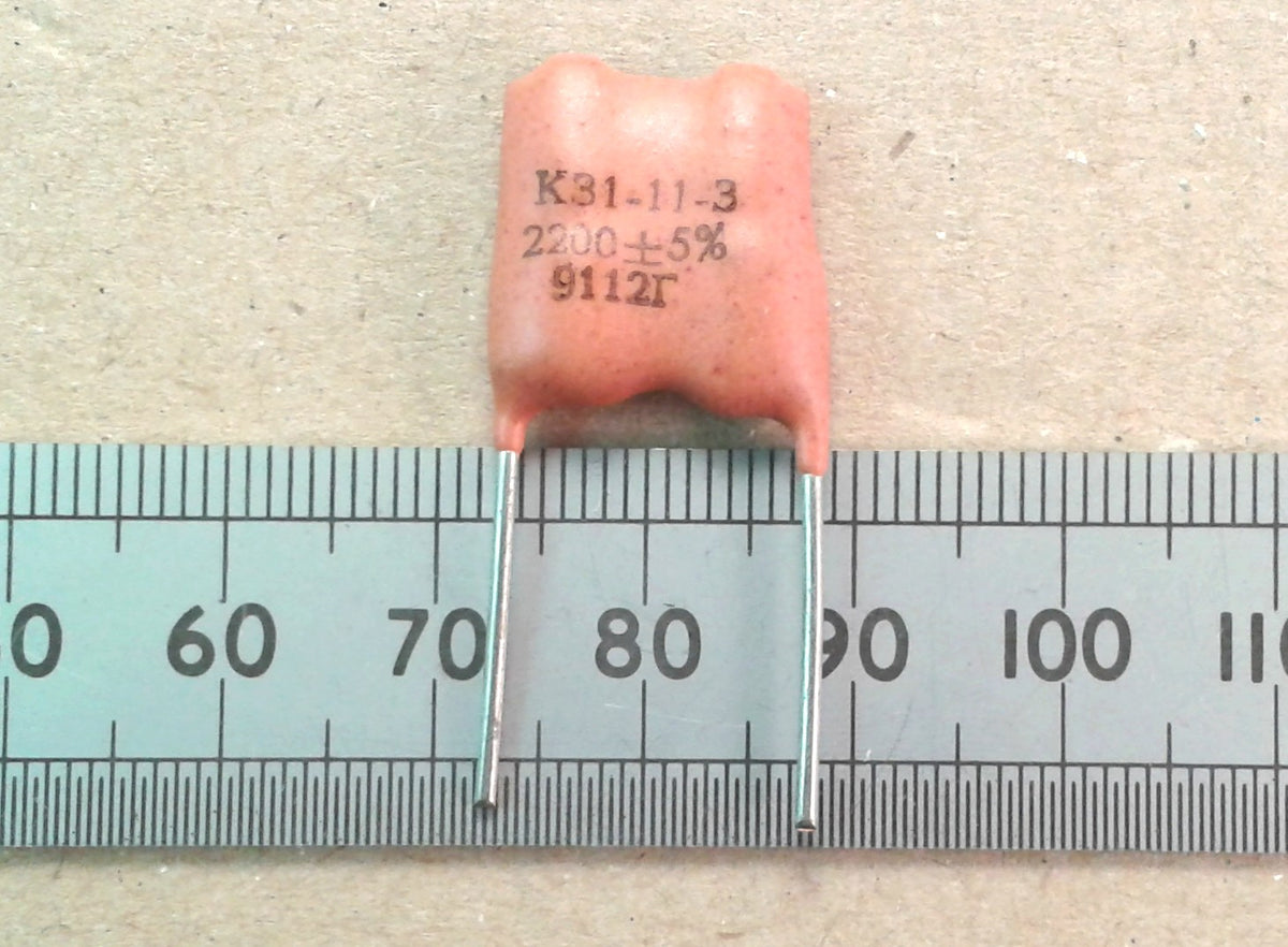 High Grade Silver Mica Soviet Military Radio Capacitors for Transmitter Filters and Audio