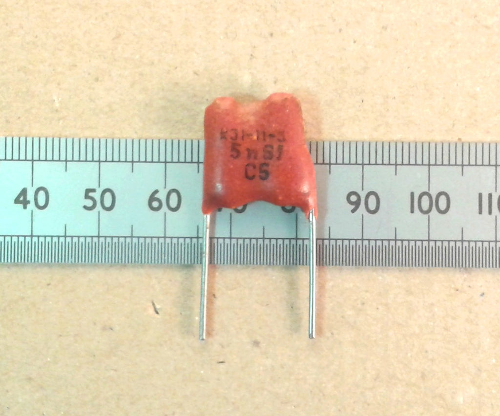 High Grade Silver Mica Soviet Military Radio Capacitors for Transmitter Filters and Audio