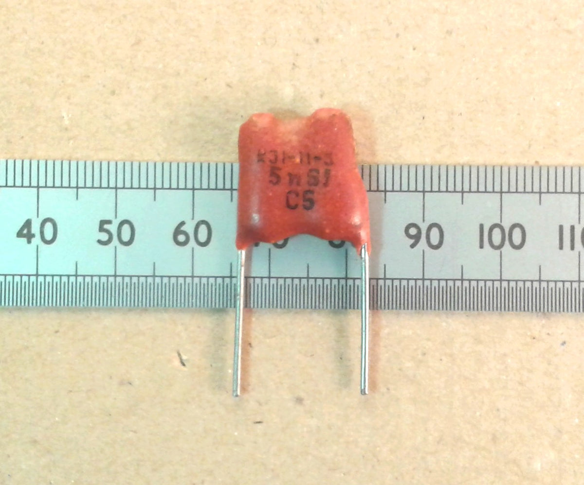 High Grade Silver Mica Soviet Military Radio Capacitors for Transmitter Filters and Audio