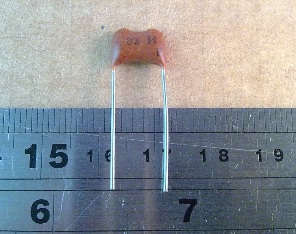 High Grade Silver Mica Soviet Military Radio Capacitors for Transmitter Filters and Audio