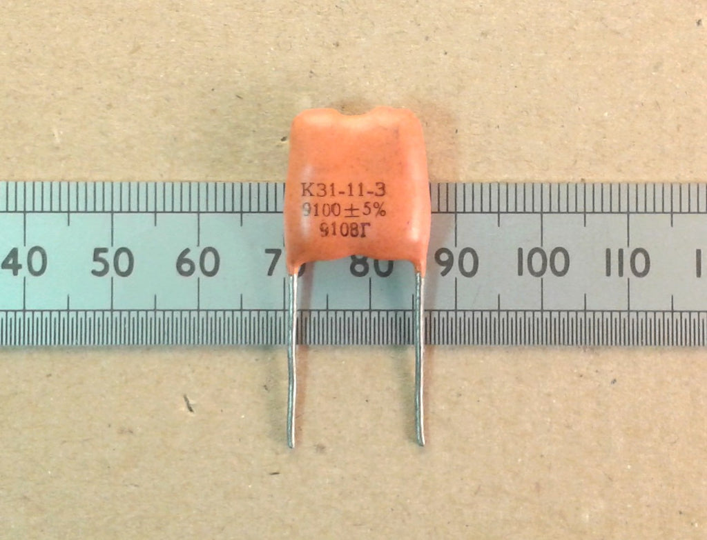 High Grade Silver Mica Soviet Military Radio Capacitors for Transmitter Filters and Audio