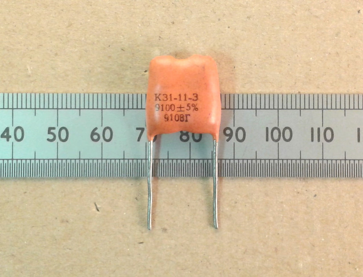 High Grade Silver Mica Soviet Military Radio Capacitors for Transmitter Filters and Audio