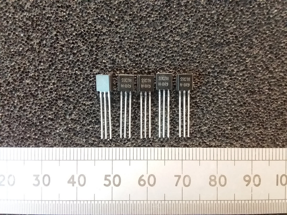 SS9018 Transistor VHF RF NPN Bipolar Mixer Oscillator Amplifier Fairchild SS9018HBU