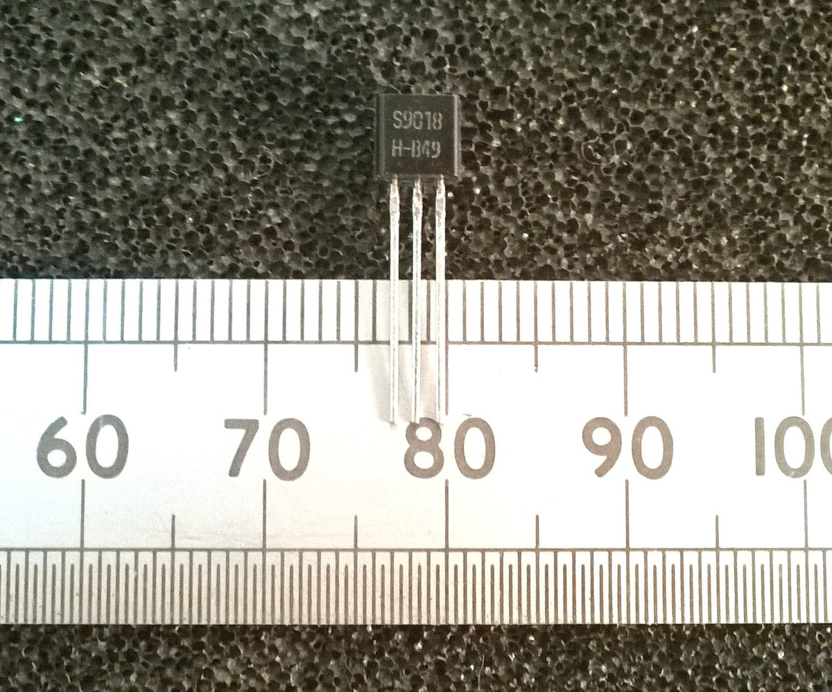 SS9018 Transistor VHF RF NPN Bipolar Mixer Oscillator Amplifier Fairchild SS9018HBU