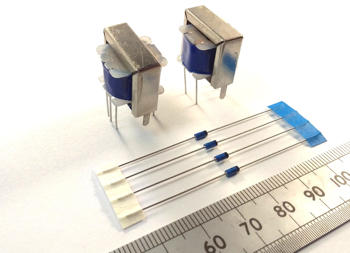Passive Ring Modulator Kit LT44 Transformers And BAT48 Schottky Diodes